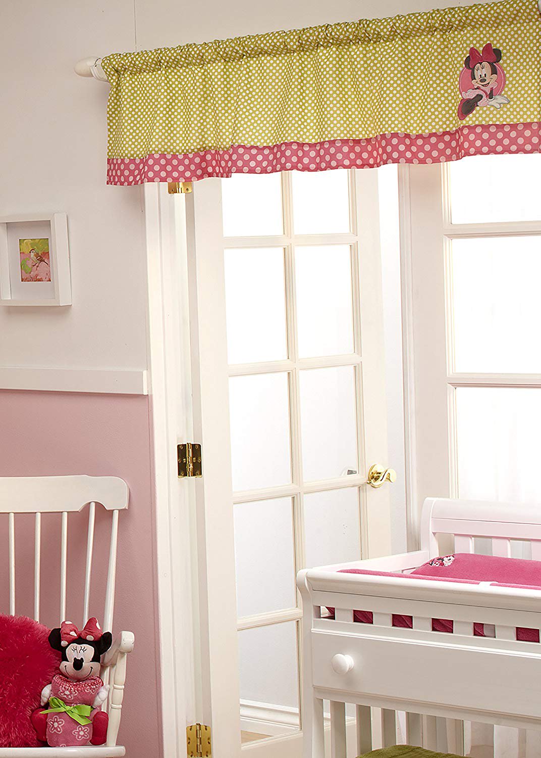 Disney Minnie Petals Perfect Window Valance