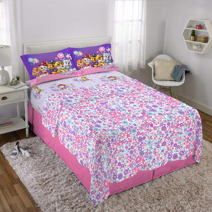 Franco Kids Bedding Paw Patrol Girls Full Size Sheet Set