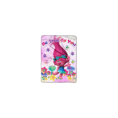 Poppy Be True To You Throw (46"x60") Multicolored - Trolls
