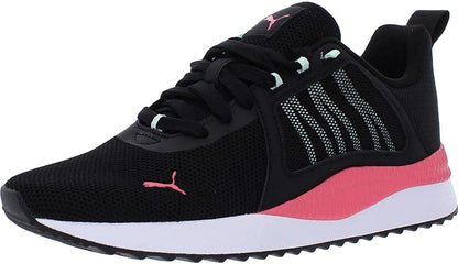 PUMA Womens Pacer Net Cage Sneakers Shoes Casual - Black - Size 6.5 M