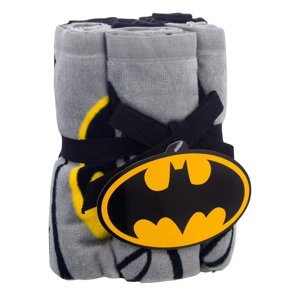 Batman Logo 6-pack Kids Washcloth Set