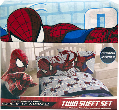 The Amazing Spiderman 2 Twin Sheet Set