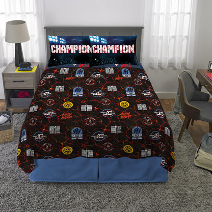 Franco Kids Bedding Soft Microfiber WWE Super Stars Full Size Sheet Set