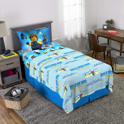 Franco Kids Bedding Lego Movie 2 Super Soft Twin Sheet Set