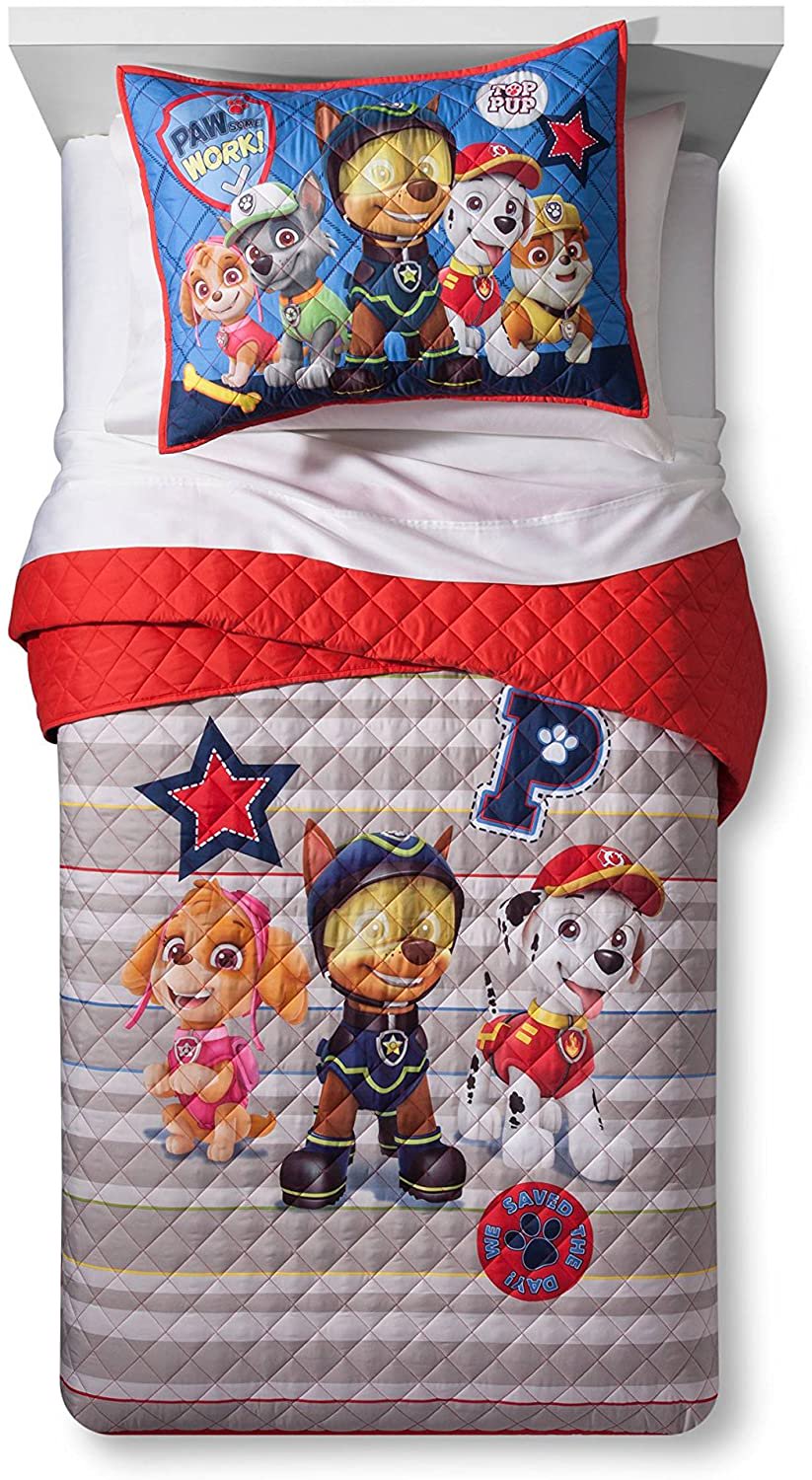 Paw Patrol Twin/Full Quilt and Sham