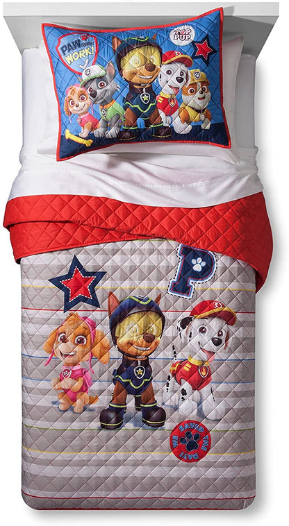 Paw Patrol Twin/Full Quilt and Sham