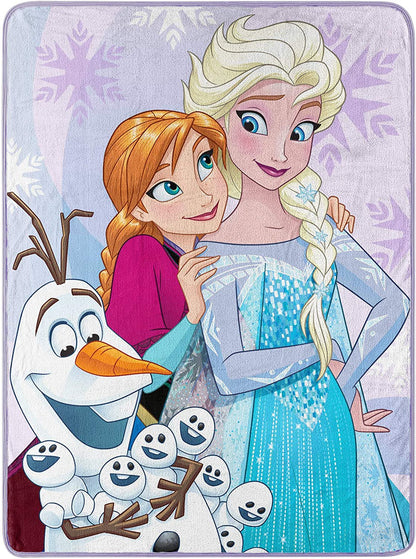 Disney Frozen Micro Raschel - Throw Blanket