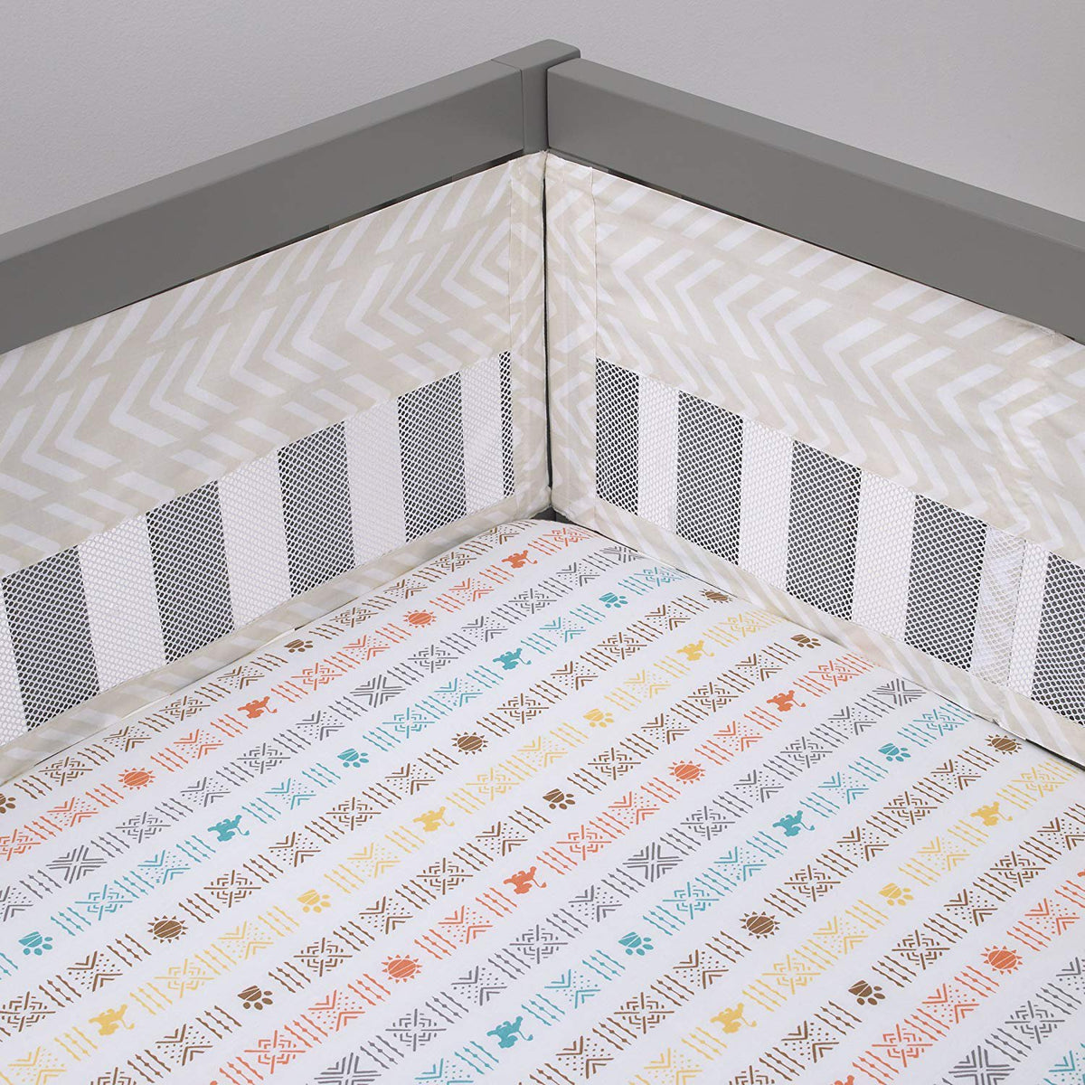 Disney Baby Lion King Cirle of Life Secure-Me Crib Liner