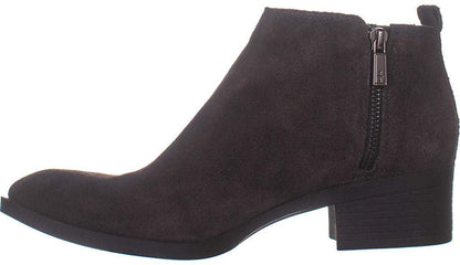 Kenneth Cole New York Women's Leather Ankle Bootie Boots Asphalt