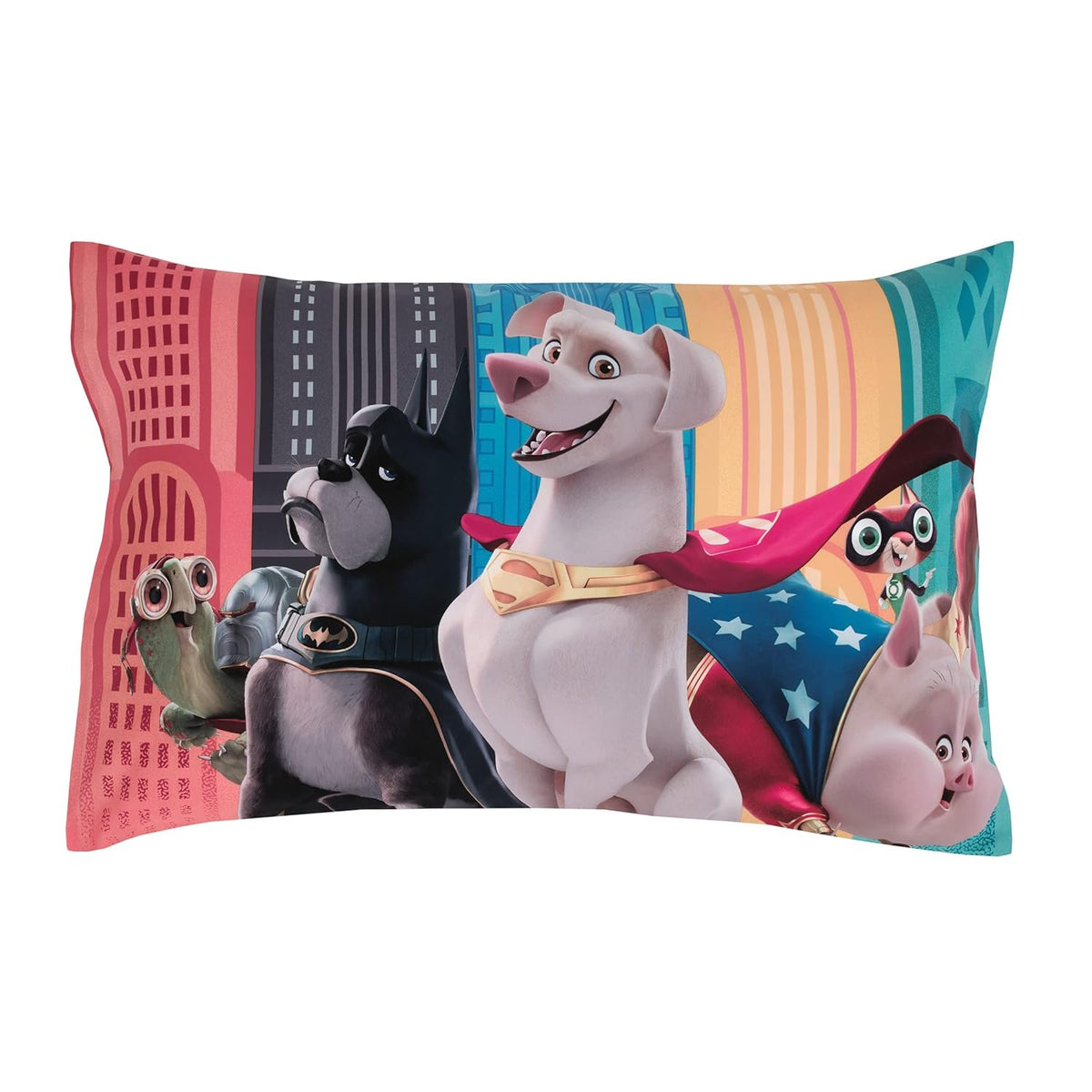 DC League of Super Pets 4 Piece Toddler Bedding Set