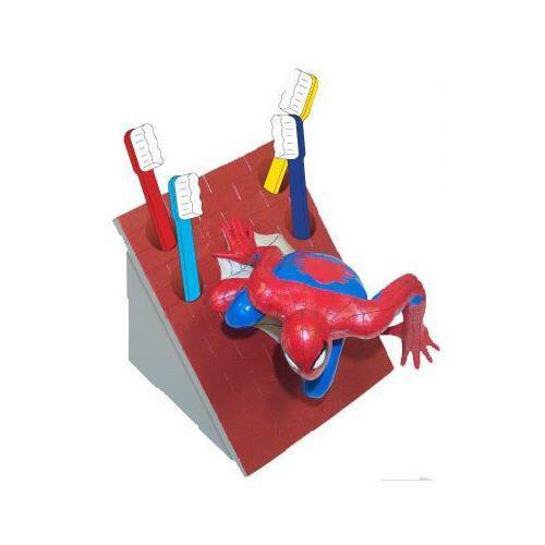 Spiderman Toothbrush & Holder