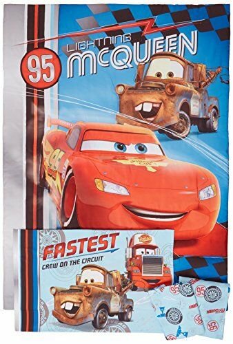 Disney Cars 4 Piece Toddler Bedding Set, Fastest Team
