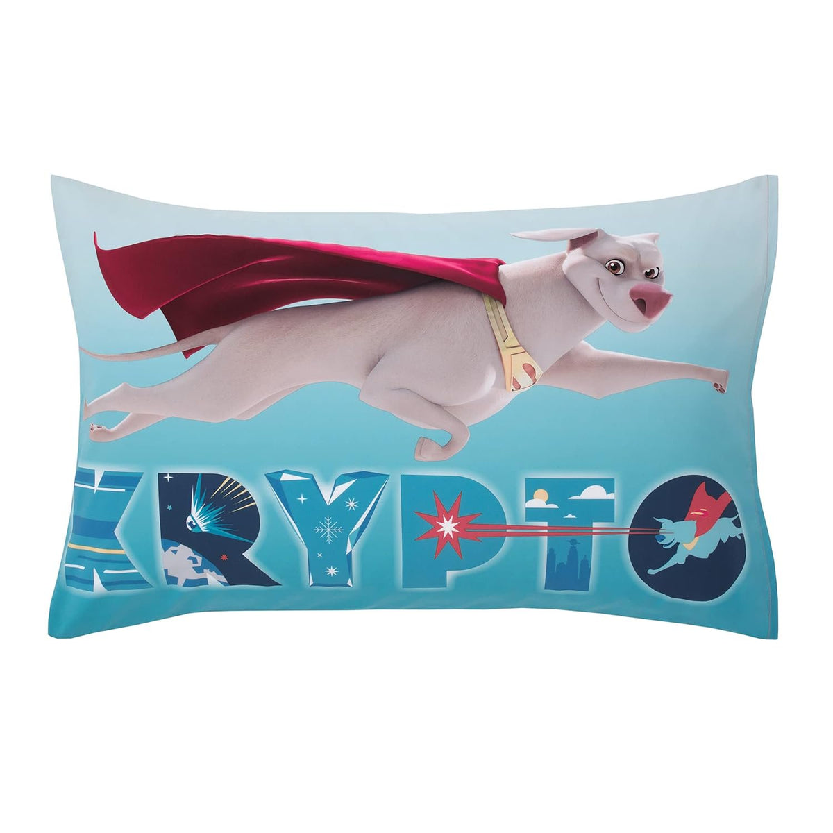 DC League of Super Pets 4 Piece Toddler Bedding Set