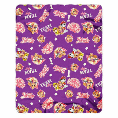 Paw Patrol Skye High Mush' Um Zip Pillow and Throw Set