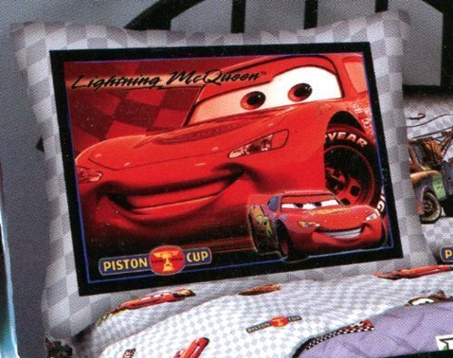 Disney Cars Lightning McQueen Piston Cup Pillow Sham