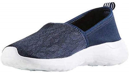adidas NEO Women's Lite Racer Slip On W Casual Sneaker (Navy, Size 7.5)