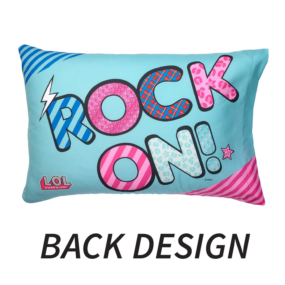 Franco Kids LOL Surprise Reversible Pillowcase, 20 in x 30 in