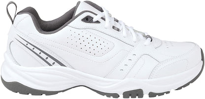 Kirkland Signature Men's Athletic Shoe, White/Grey (12)