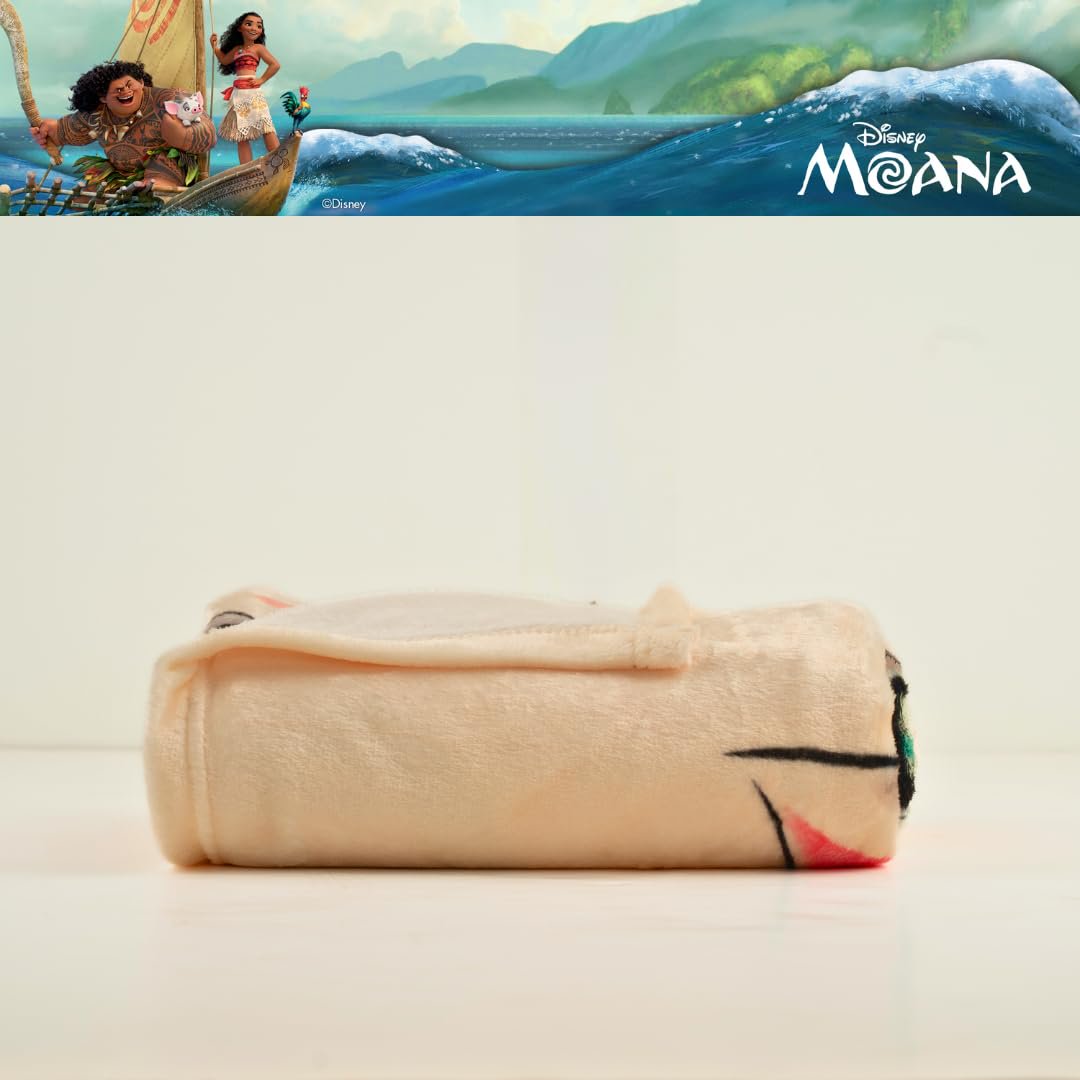 Franco Disney Moana Kids Bedding Super Soft Plush Throw Blanket, 46 in x 60 in