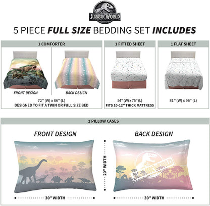 Franco Kids Bedding Super Soft Microfiber Comforter and Sheet Set