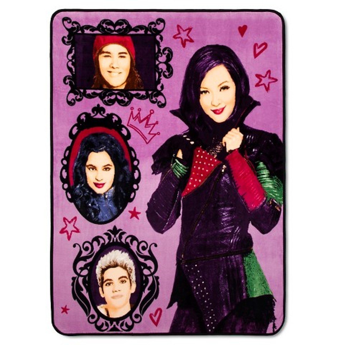 Disney Descendants Plush Throw Blanket ~ 46" x 60"