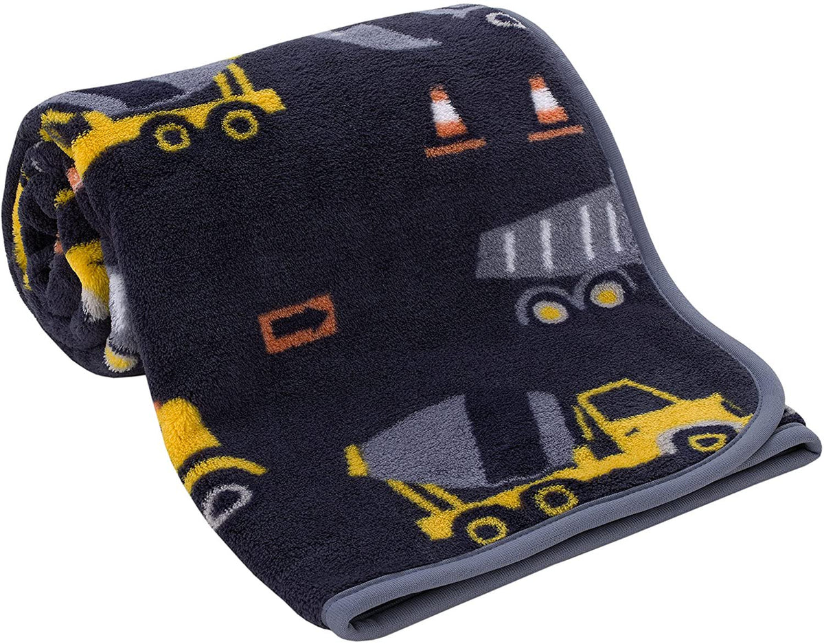 Carter's Monster Trucks Toddler Throw Blanket - 30" x 45" - Super Soft, Plush, Warm and Comfortable