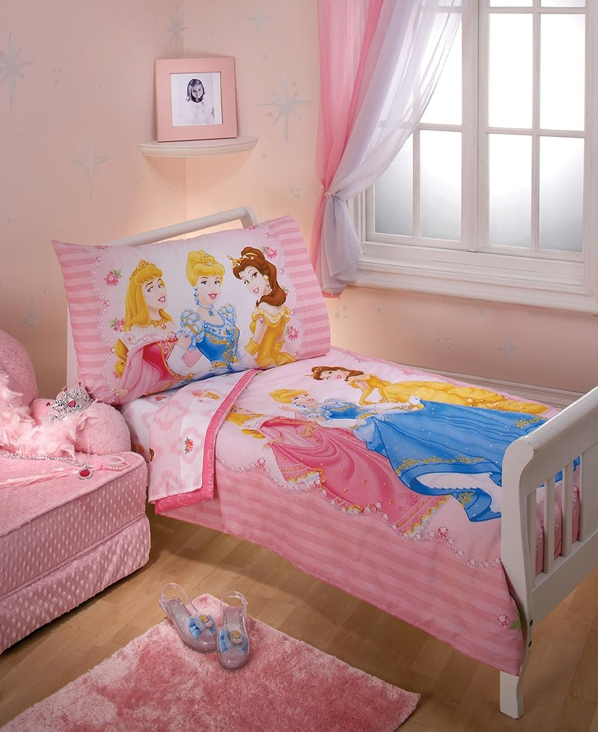 Disney Mickey Mouse Playhouse 4 Piece Toddler Bedding Set