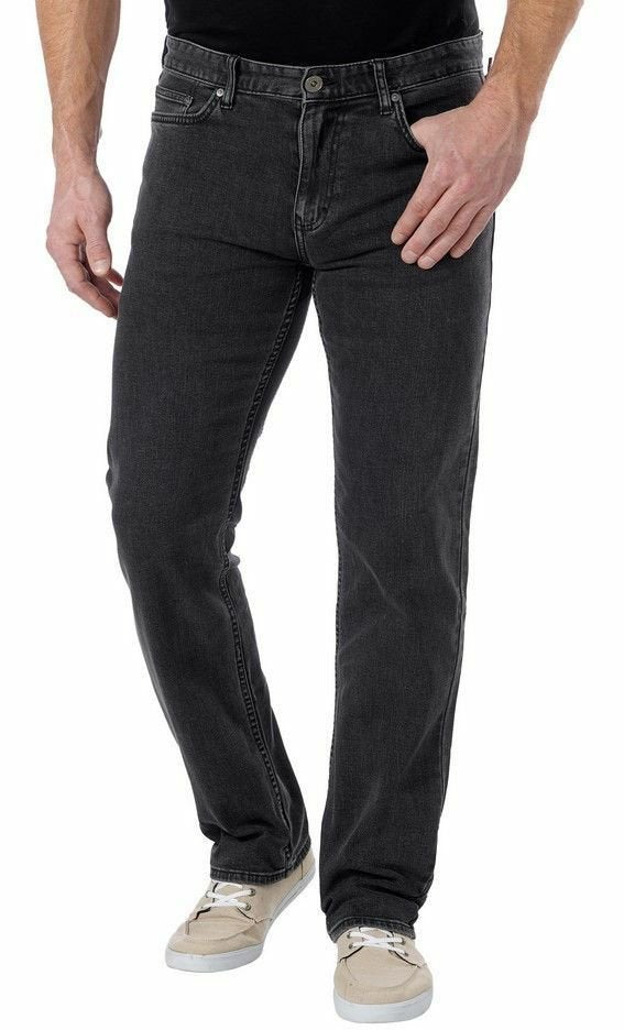 Calvin Klein Jeans Men's Straight Fit Denim Jean (Grey, 34x30) NWT