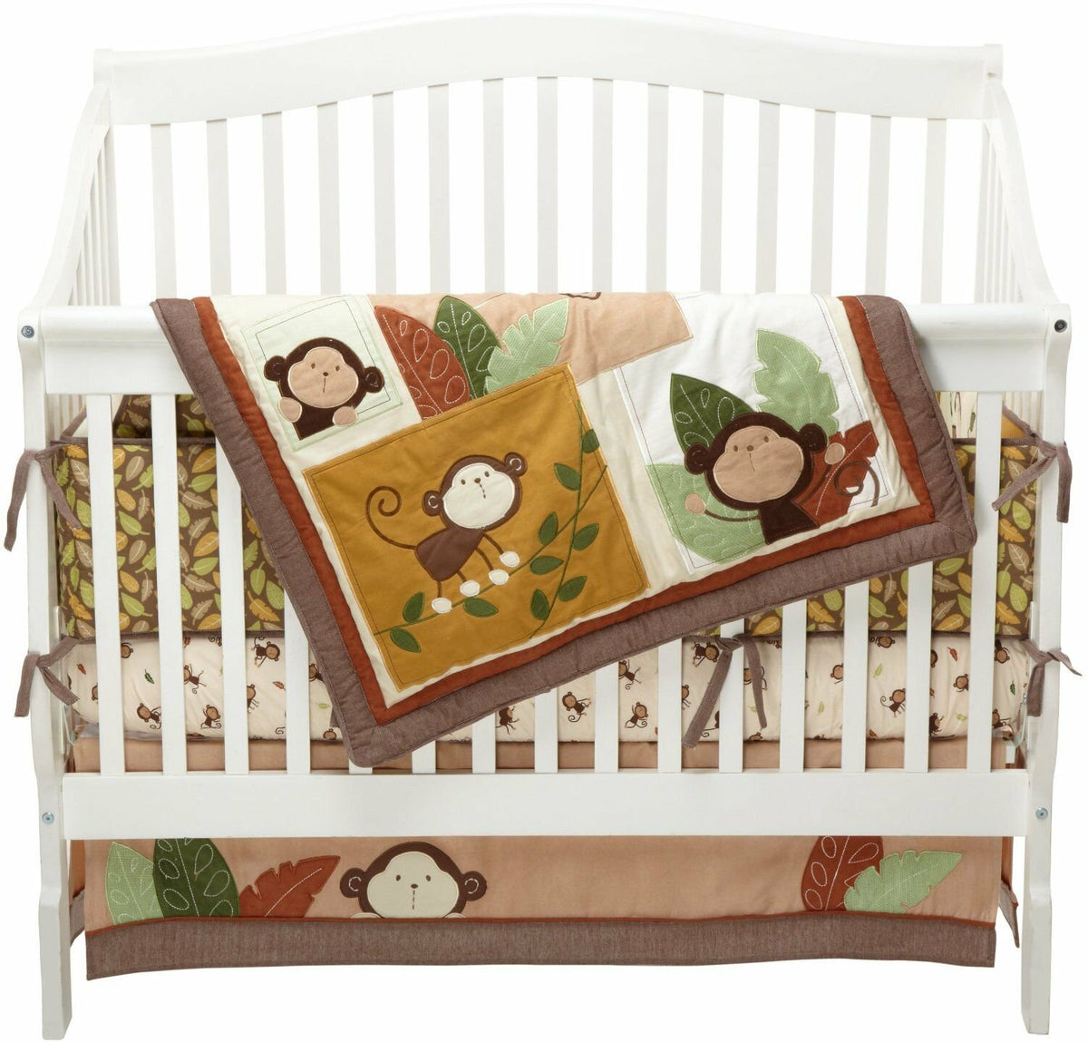 Carter's Monkey Bars 4 Piece Crib Bedding Set (Discontinued by Manufacturer)