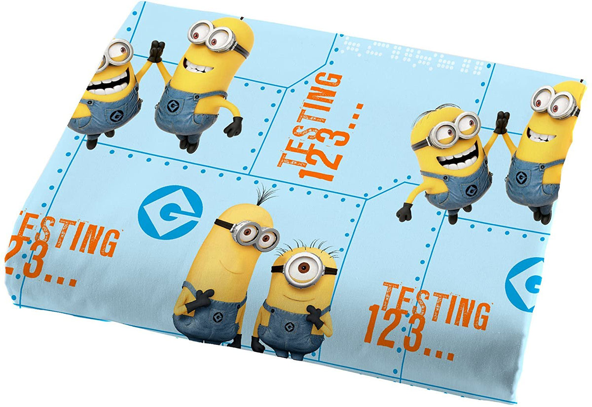 Universal MB440C Minions Testing 1234 Microfiber Sheet Set, Full