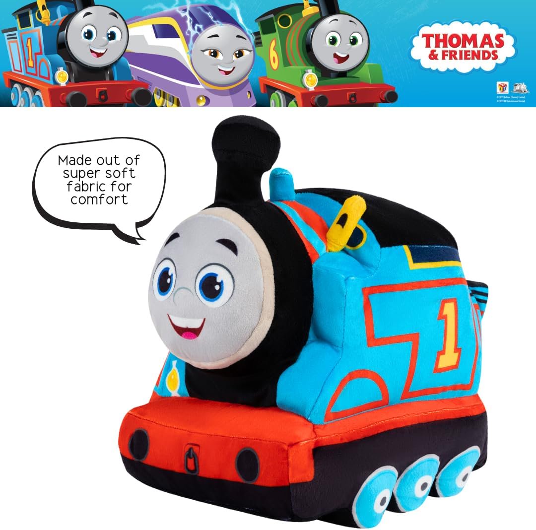 Thomas & Friends Engine Train Plush Cuddle Pillow Buddy, 12" L