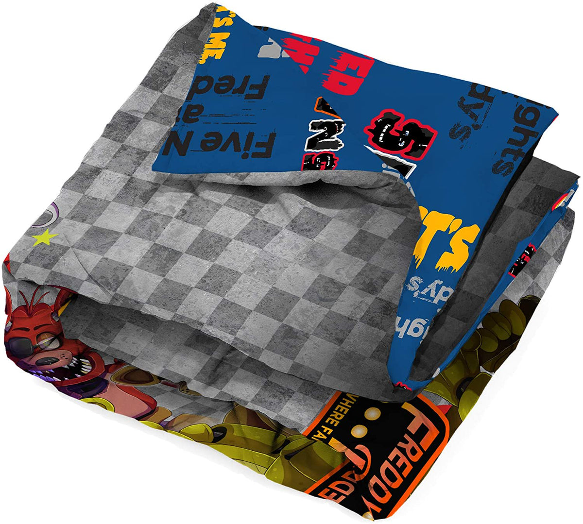 Franco FIVE NIGHTS AT FREDDY’S Comforter, Twin/Full Size 72" x 86"
