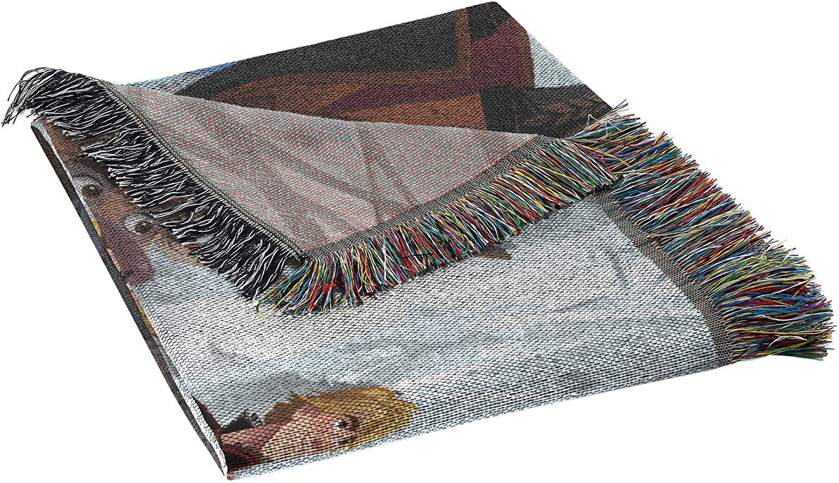 Disney Frozen, Woven Tapestry Throw Blanket, Multi Color, 1 Count