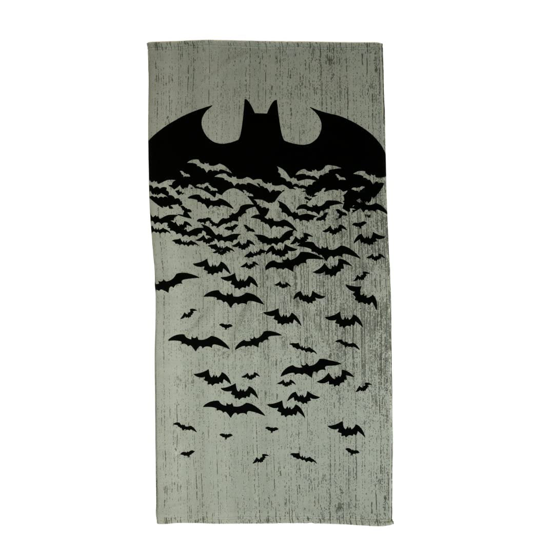 Franco Batman Kids Super Soft Bath/Pool/Beach Towel, 58 in x 28 in