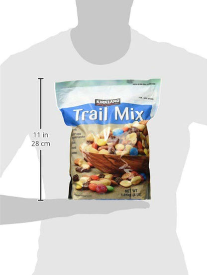 Kirkland Signature Trail Mix, Peanuts, M&M's, Raisins, Almonds, Cashews, 4 Lbs