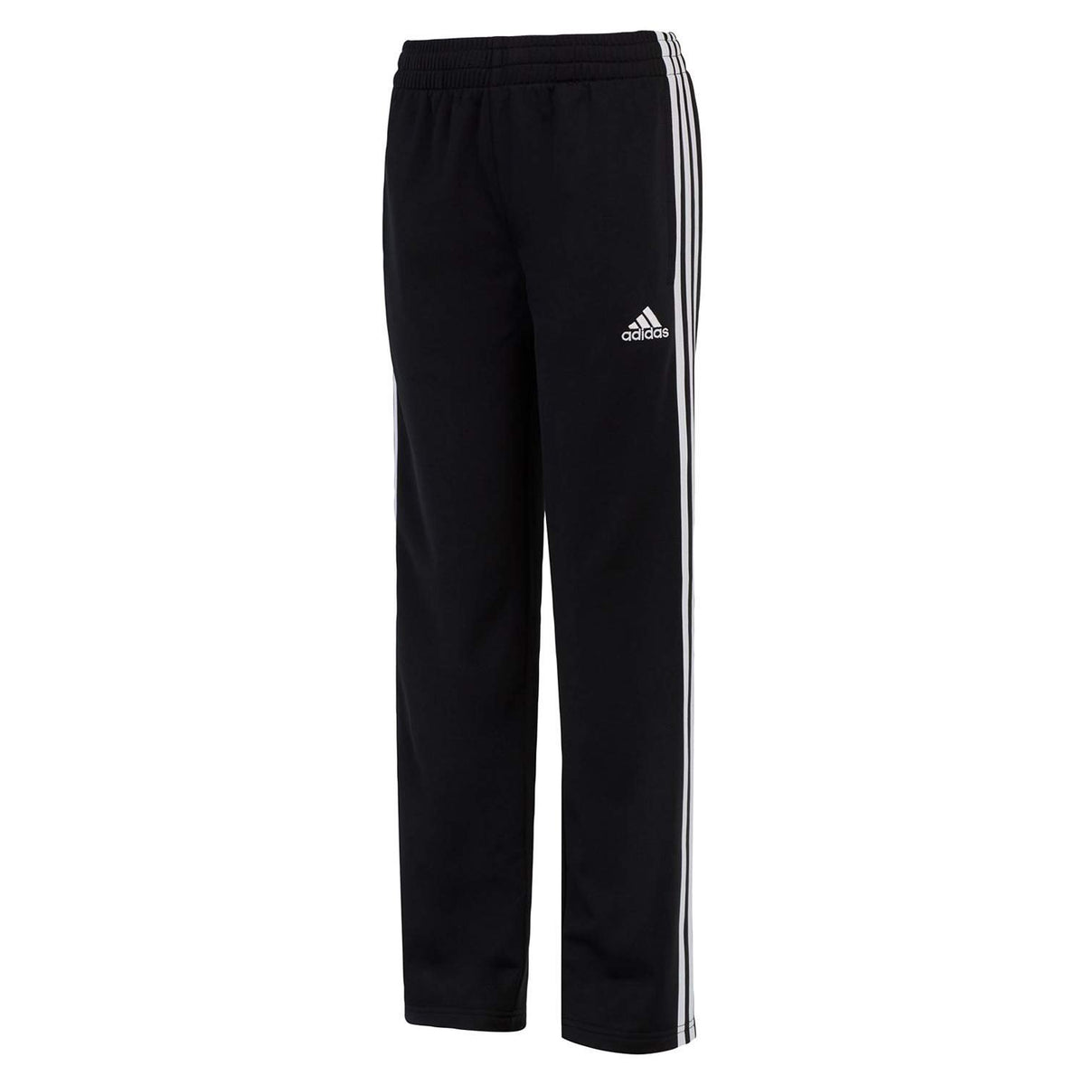 adidas Boy's Tech Fleece Pant (Large/14-16, Black/White)