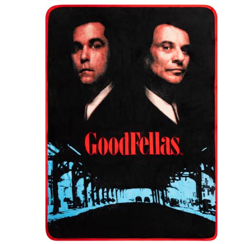 Franco Goodfellas Micro Raschel Throw Blanket, 46" x 60"