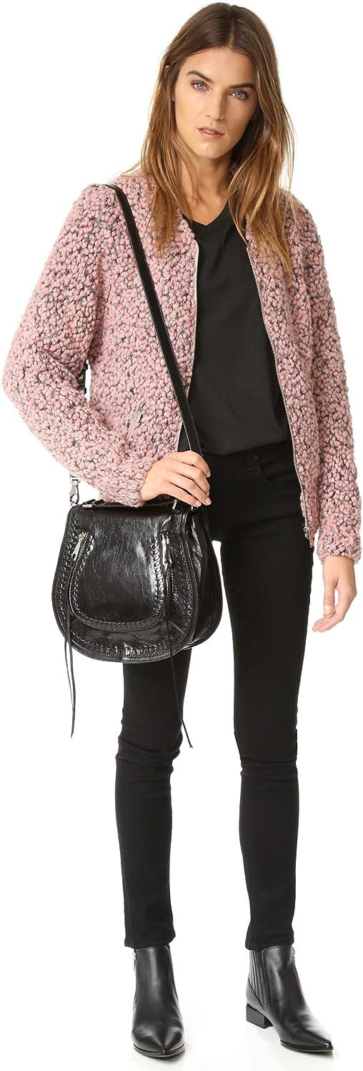 Rebecca Minkoff Vanity Saddle Bag, Black