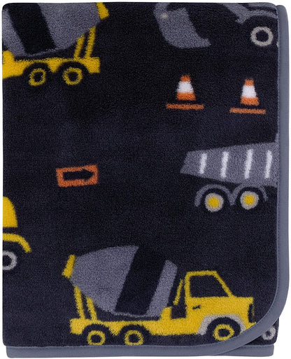 Carter's Monster Trucks Toddler Throw Blanket - 30" x 45" - Super Soft, Plush, Warm and Comfortable