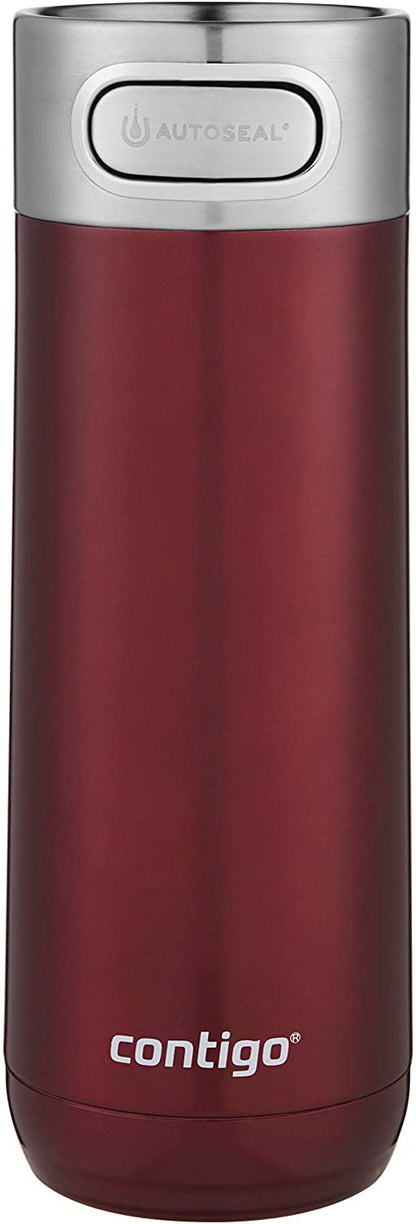 Contigo Luxe AUTOSEAL Vacuum-Insulated Leak Proof Travel Mug 14 oz., 2 Pack Assorted Colors