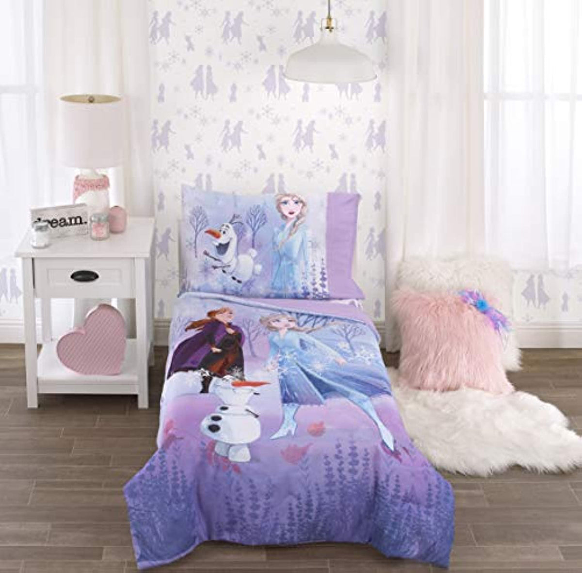 Disney Frozen 2 Forest Spirit 4 Piece Toddler Bedding Set