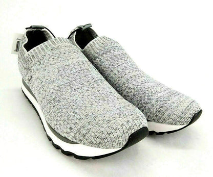 DKNY Jerri-Slip-on Women's Trainer Sneakers Knit Shoe - Size 10 Grey