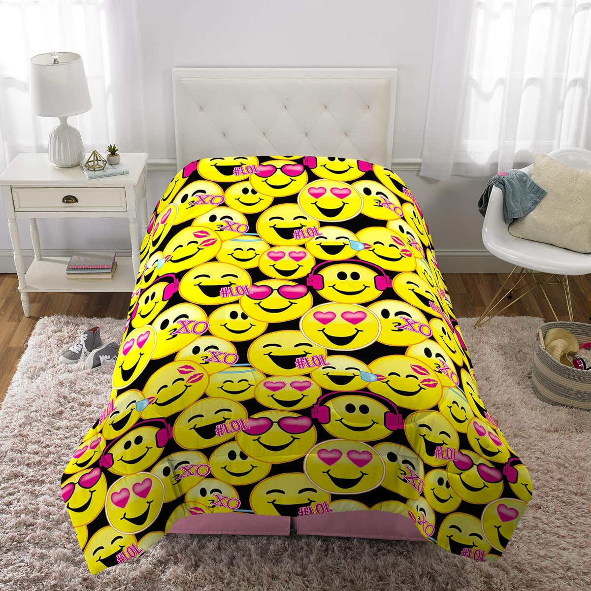 Franco Kids Bedding Emoji Twin Size Comforter