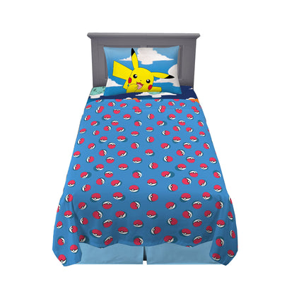 Franco Pokemon Anime Kids Twin Sheet Set