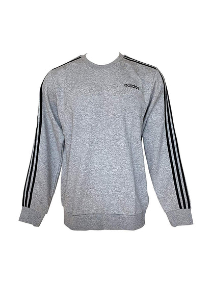 adidas Men's Essentials 3-stripes Fleece Crew Sweatshirt