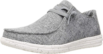 Skechers Melson Mens Relaxed Fit Slip-on Loafers - Chad Grey