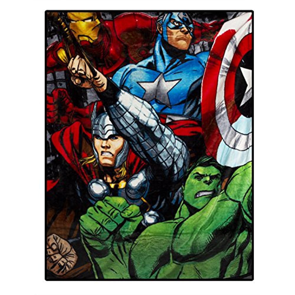 Marvel Multicolored Marvel Throw - 40x50 inches