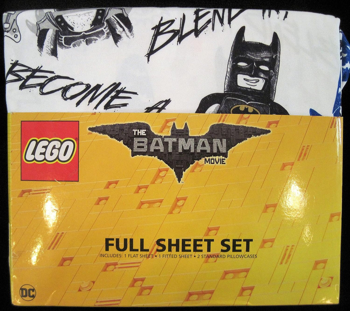 The LEGO Batman Movie Sketchy Full Size Sheet Set
