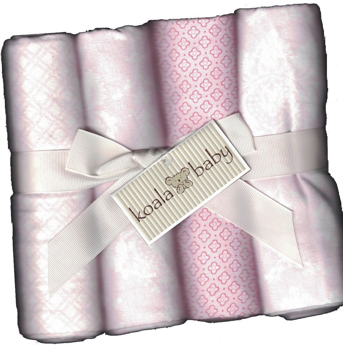Koala Baby Nursery Essentials 4-Pack Receiving Blanket - Floral