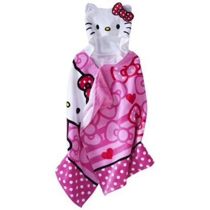Hello Kitty Hooded Towel